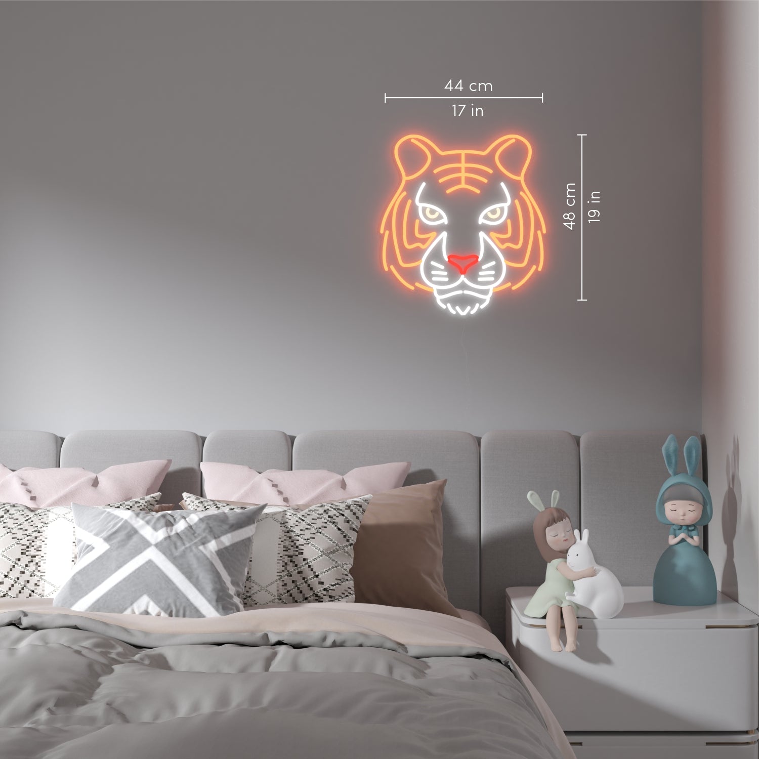 虎の目 - LEDネオンサイン