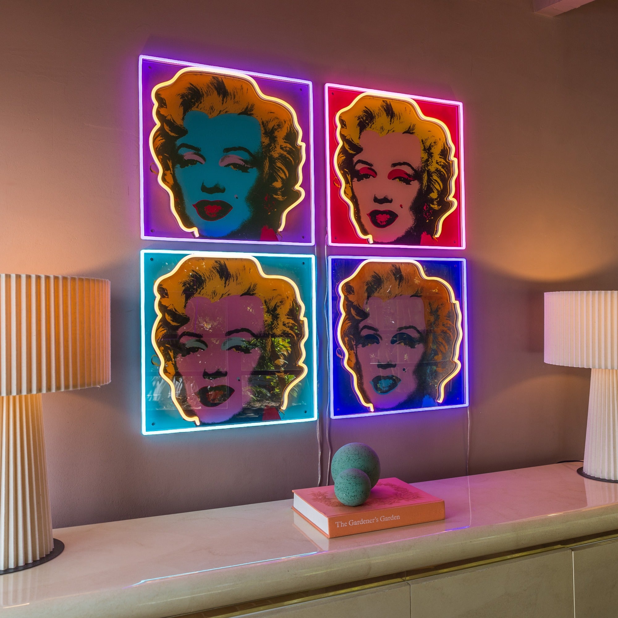Marilyn Deluxe by Andy Warhol - LED neon sign – YELLOWPOP