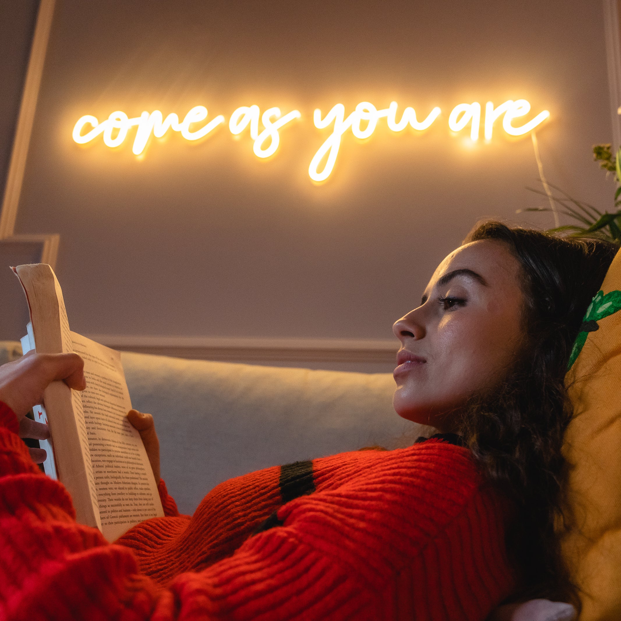 Come As You Are - LED neon sign