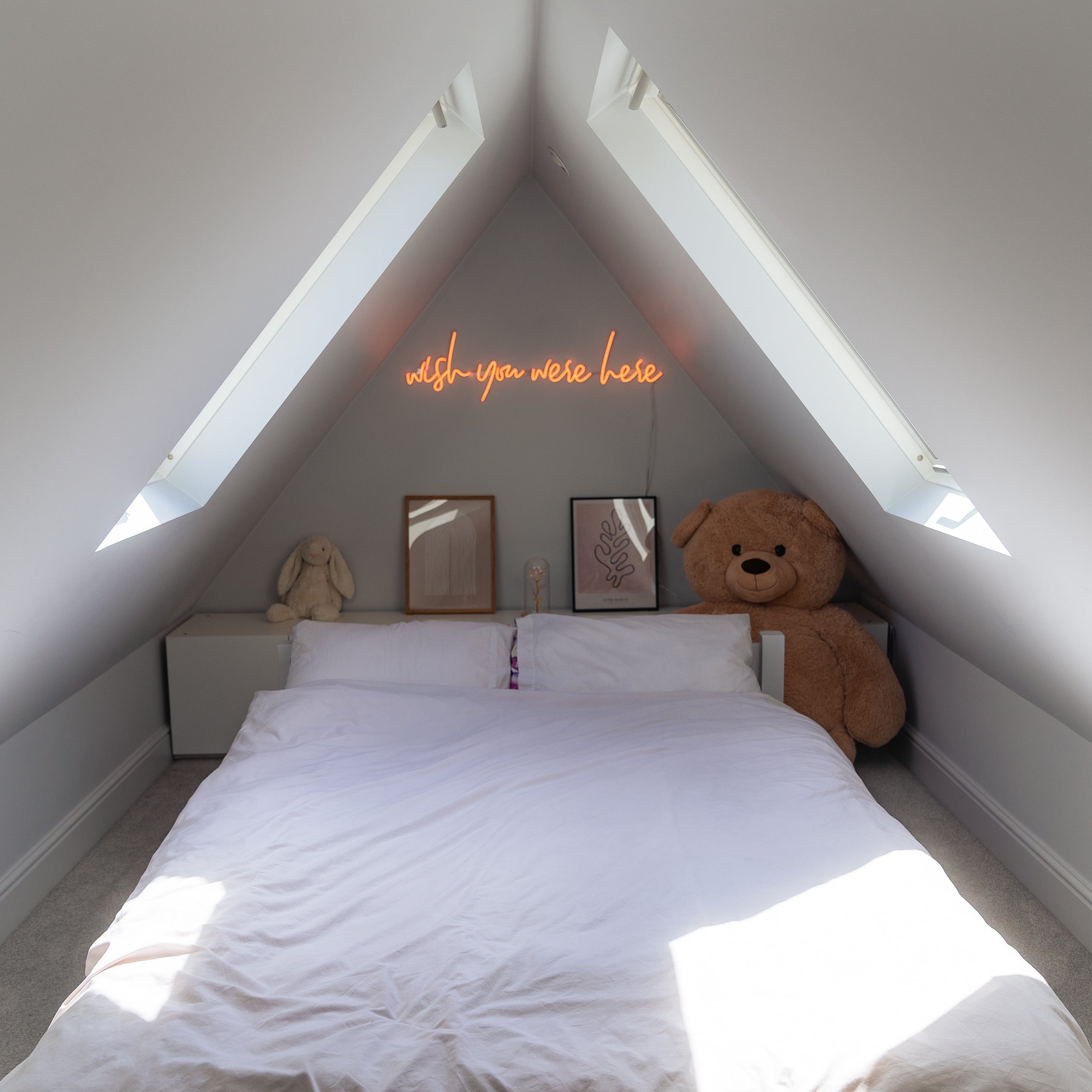 あなたがここにいてくれたらいいのに - LEDネオンサイン