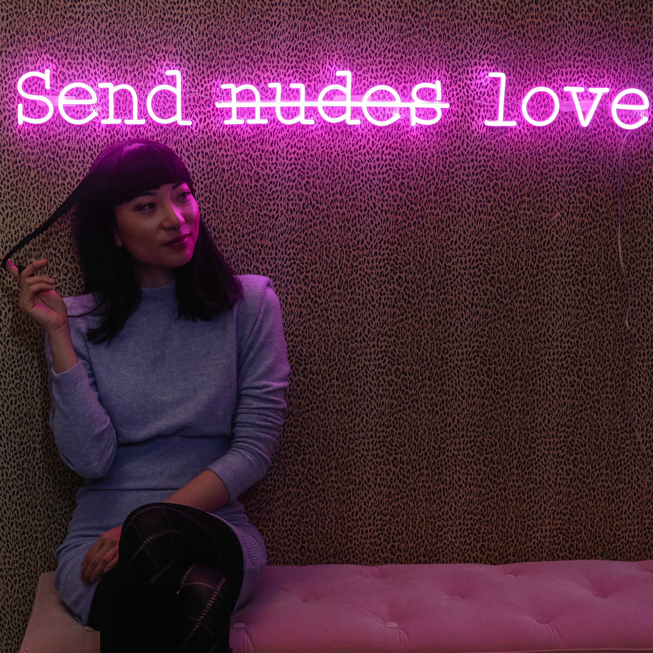 Send love - LED neon sign