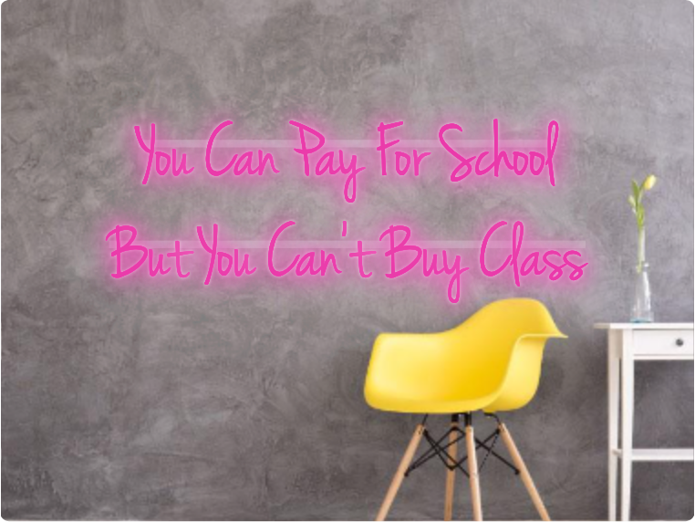 Custom text: You Can Pay For School 
But You Can