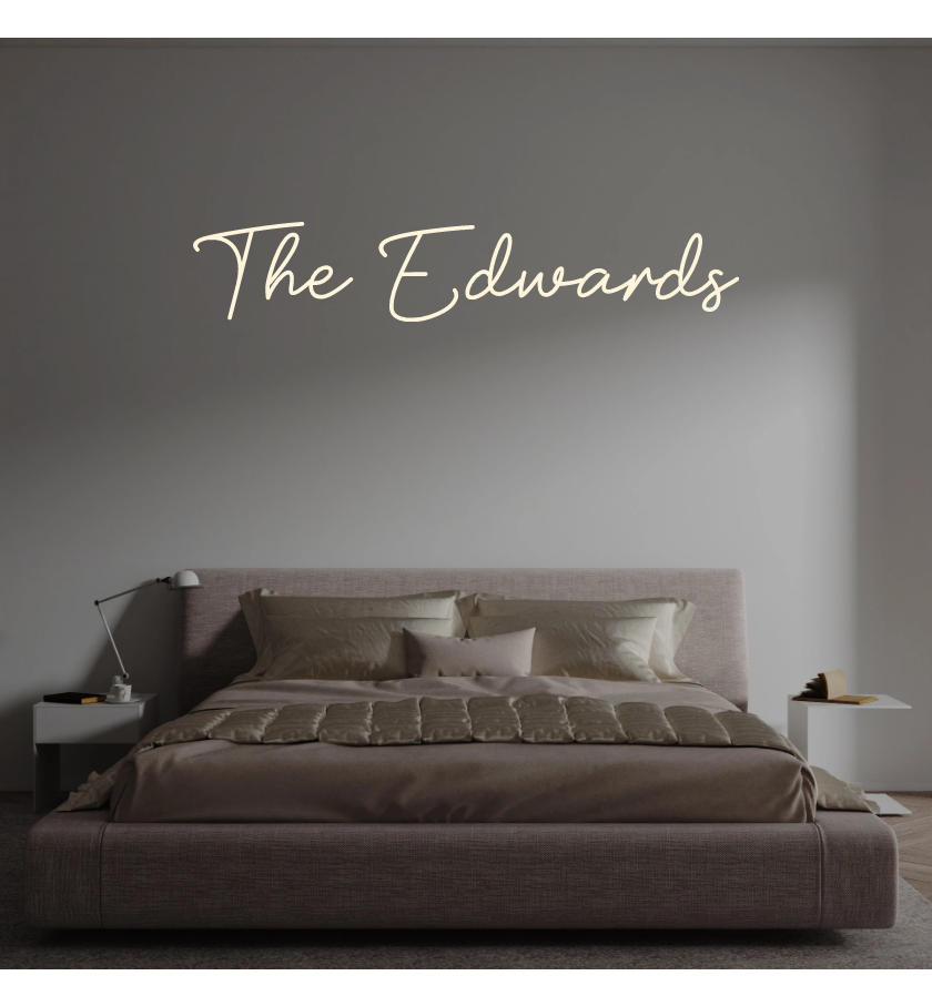 Custom text: The Edwards