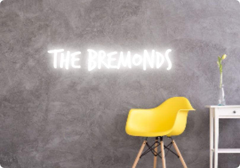 Custom text: The Bremonds