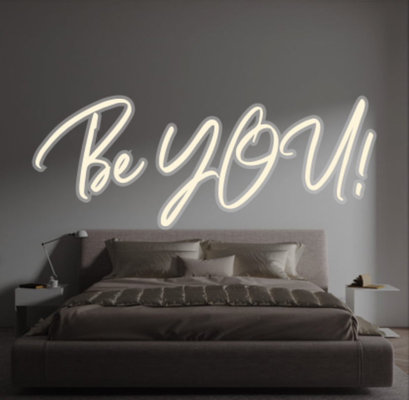 Custom text: Be YOU!