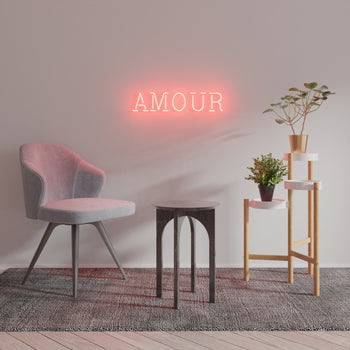 Amour - LED neon sign