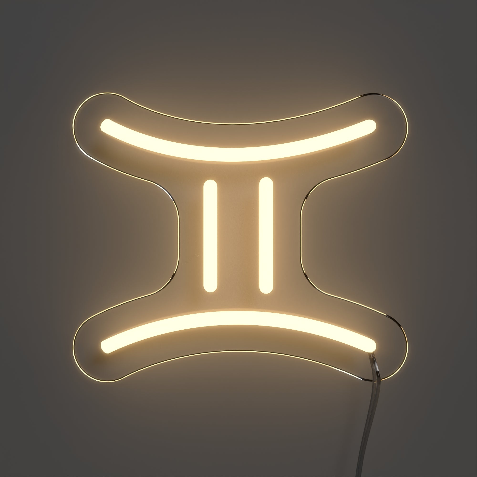 Gemini, LED neon sign