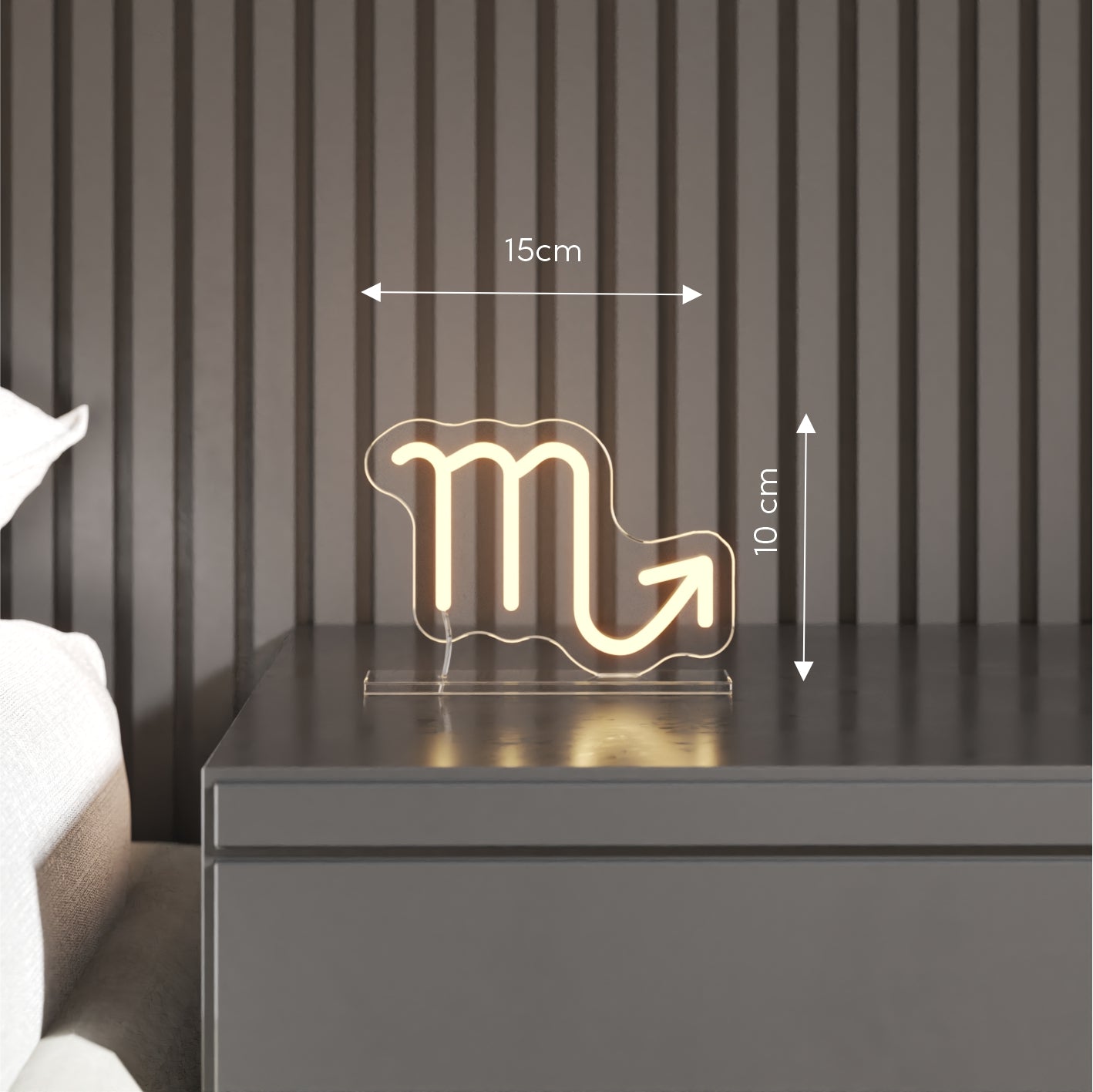 Scorpio, LED neon sign