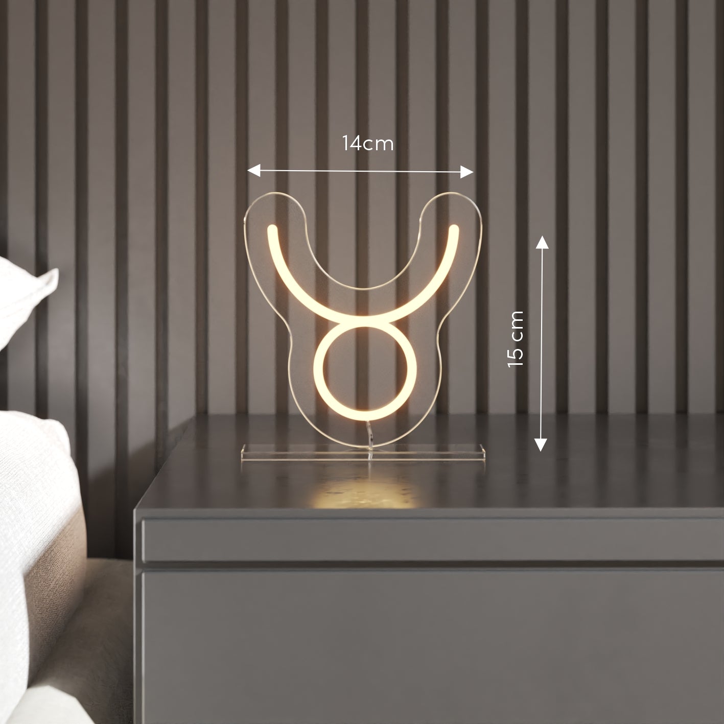 Taurus, LED neon sign