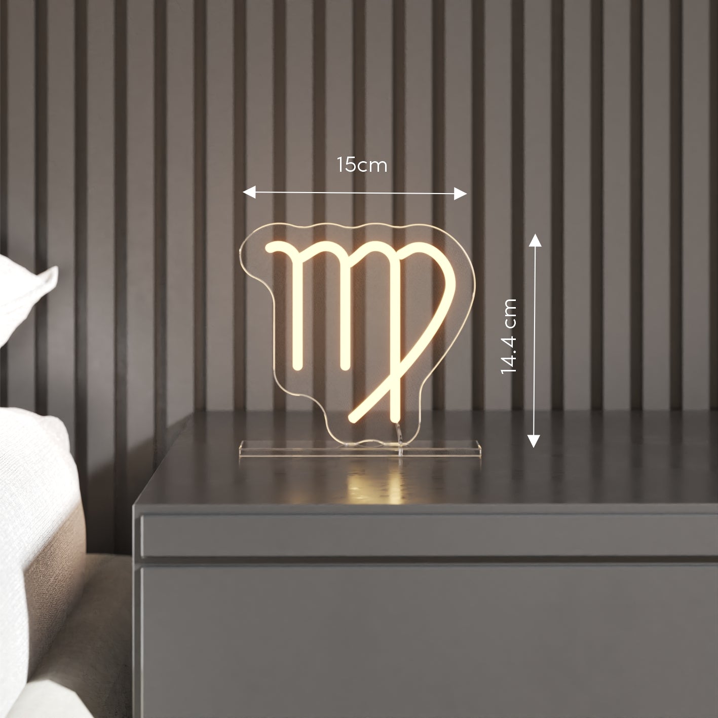 乙女座、LEDネオンサイン