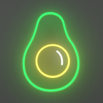 Crazy Avocado - LED neon sign