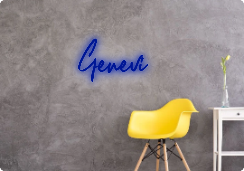 Custom text: Genevi