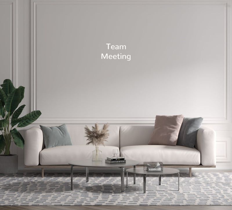 Custom text: Team
Meeting