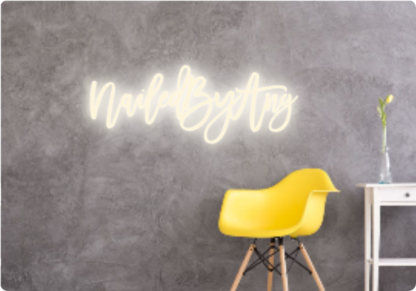 Custom text: NailedByAng