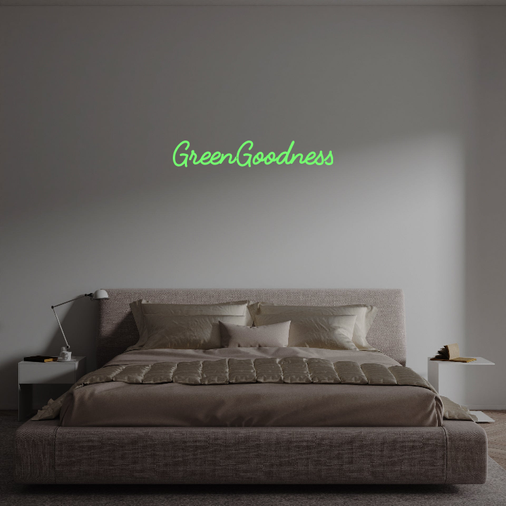 Custom text: GreenGoodness