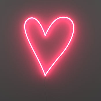 Big Big Heart - LED neon sign