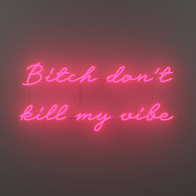 Bitch don't kill my vibe  