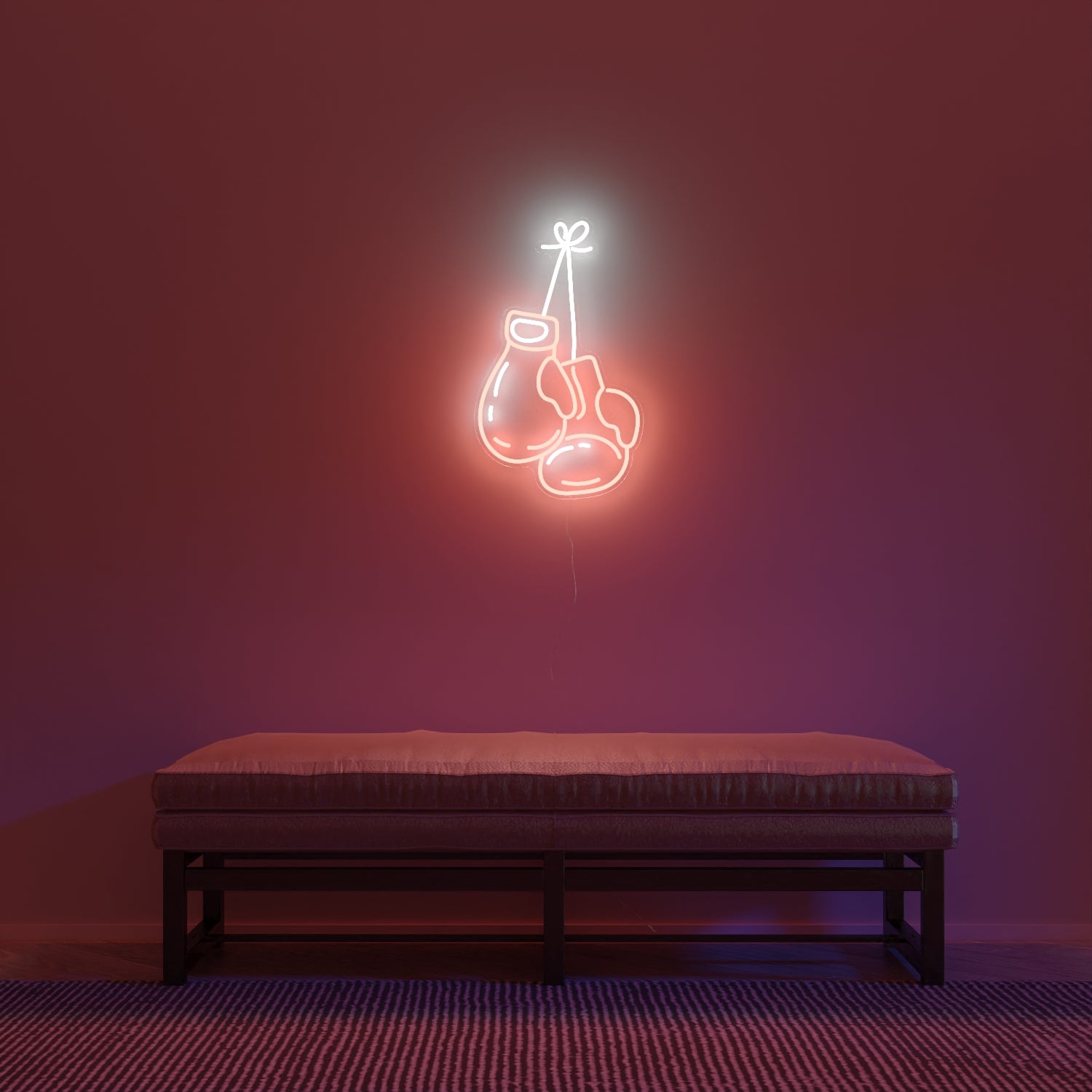 ボクシンググローブ - LEDネオンサイン