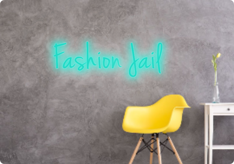 Custom text: Fashion Jail