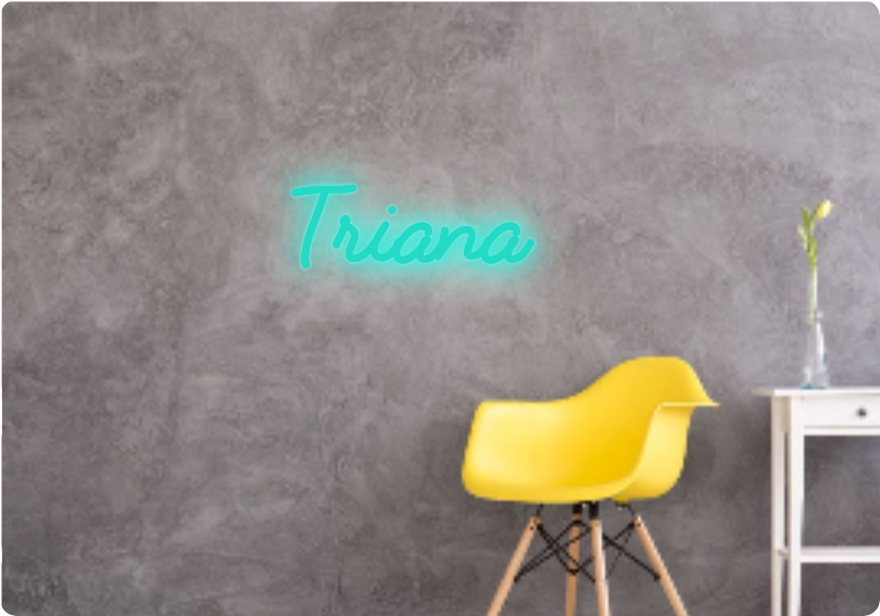 Custom text: Triana