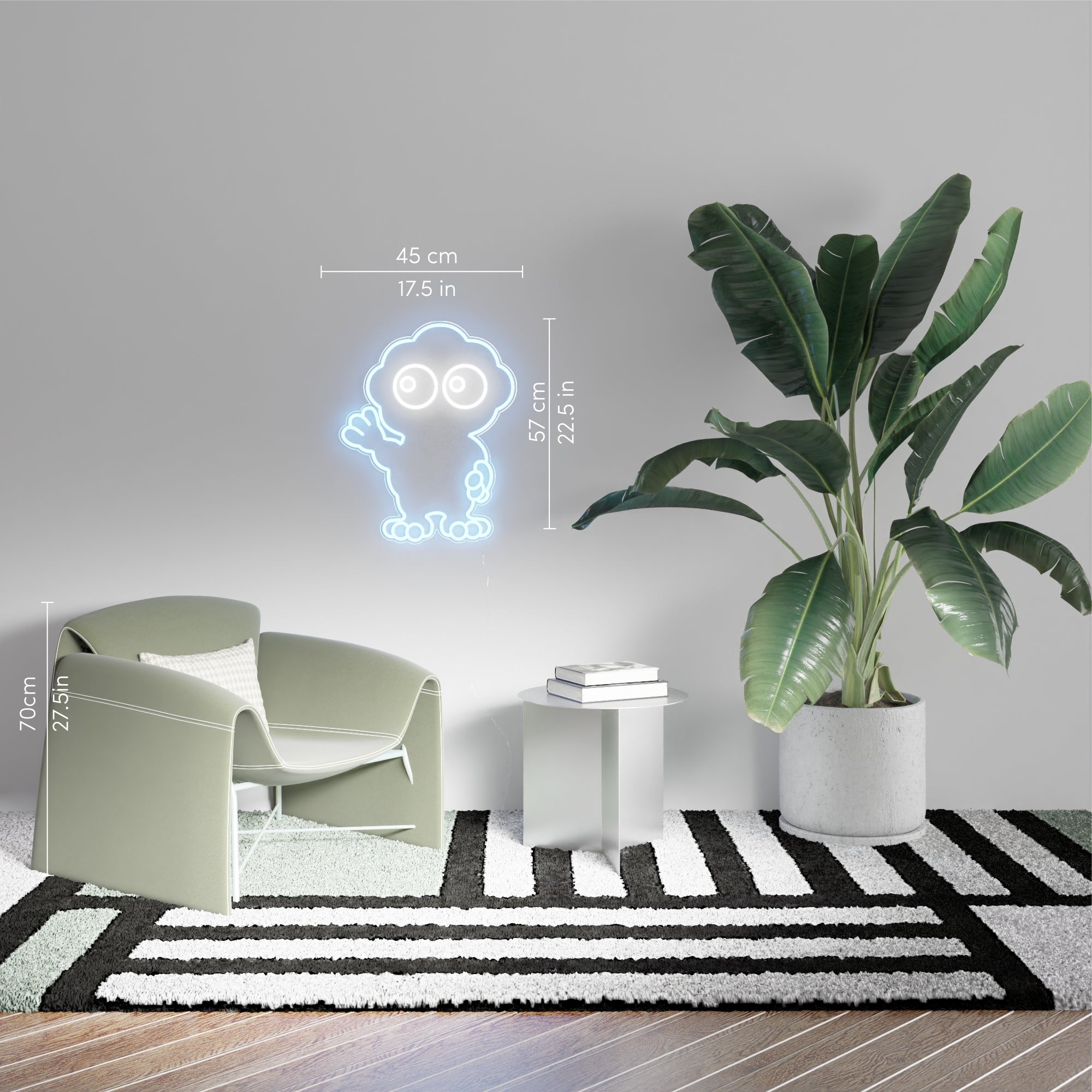 Baby Scoop by Raider, LED neon sign