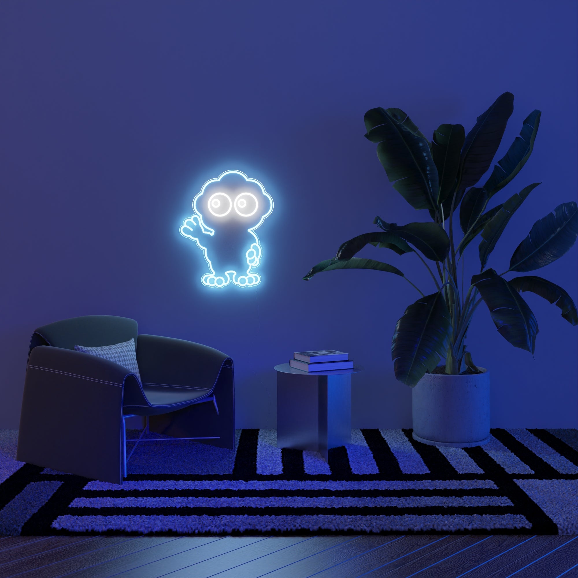 Baby Scoop by Raider, LED neon sign