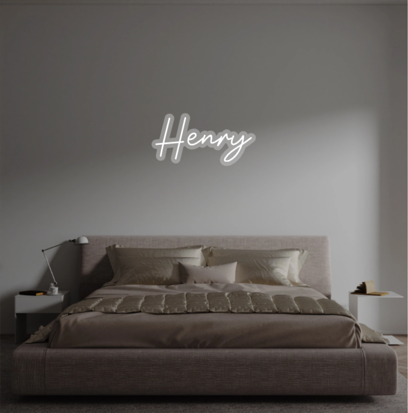 Custom text: Henry