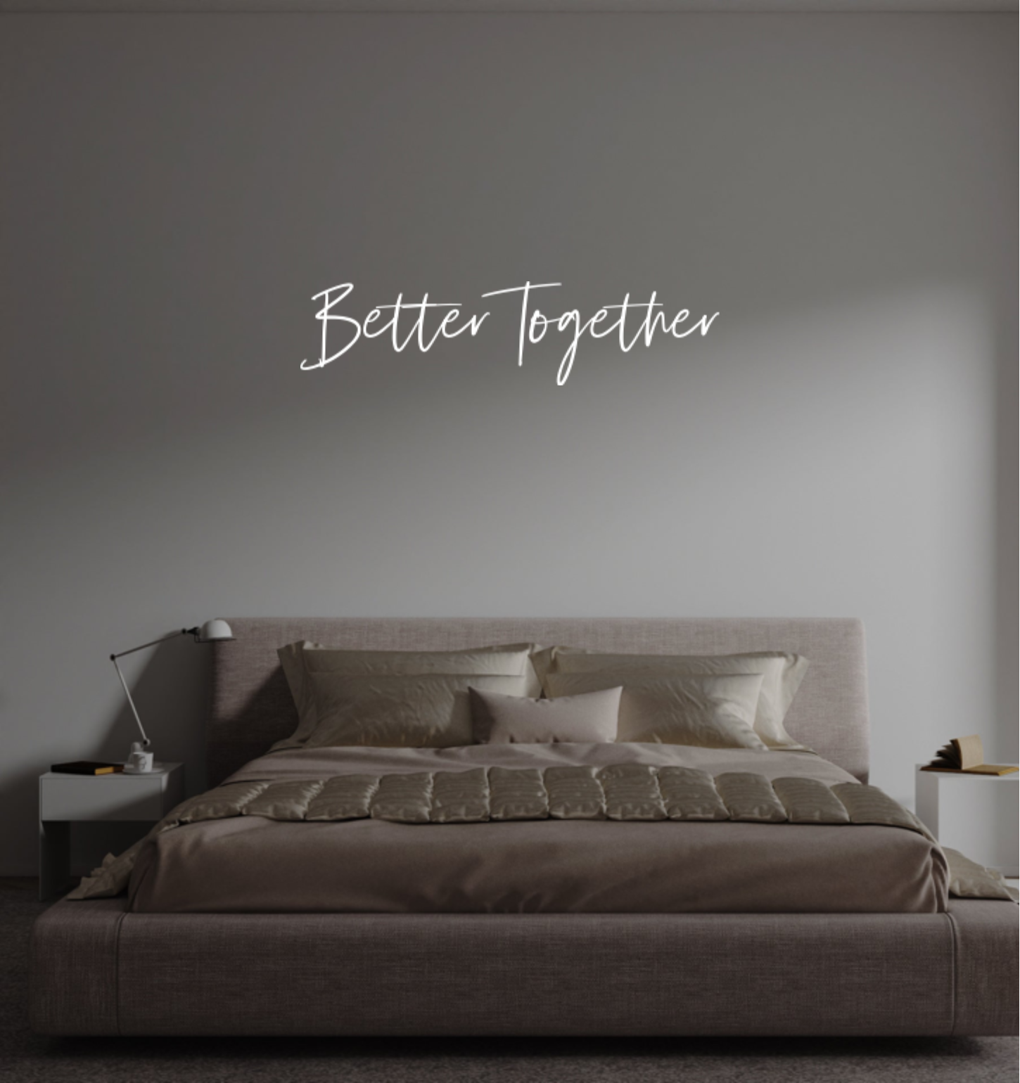 Custom text: Better Together