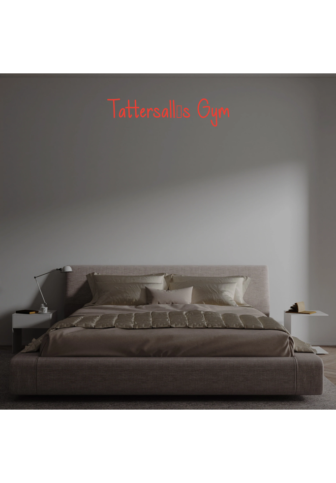 Custom text: Tattersall