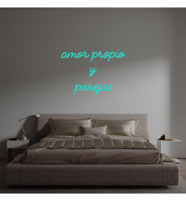 Custom text: amor propio
y
parejas