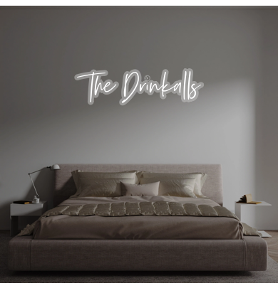 Custom text: The Drinkalls