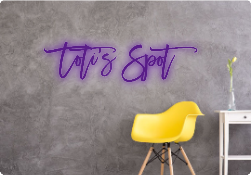 Custom text: Toti’s Spot