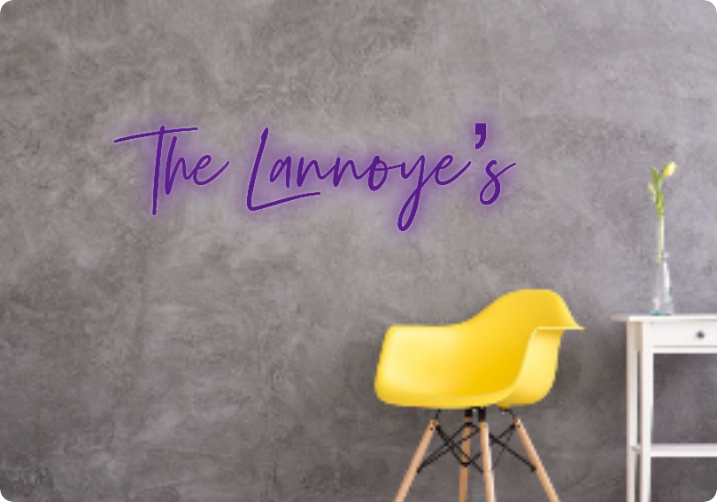 Custom text: The Lannoye’s