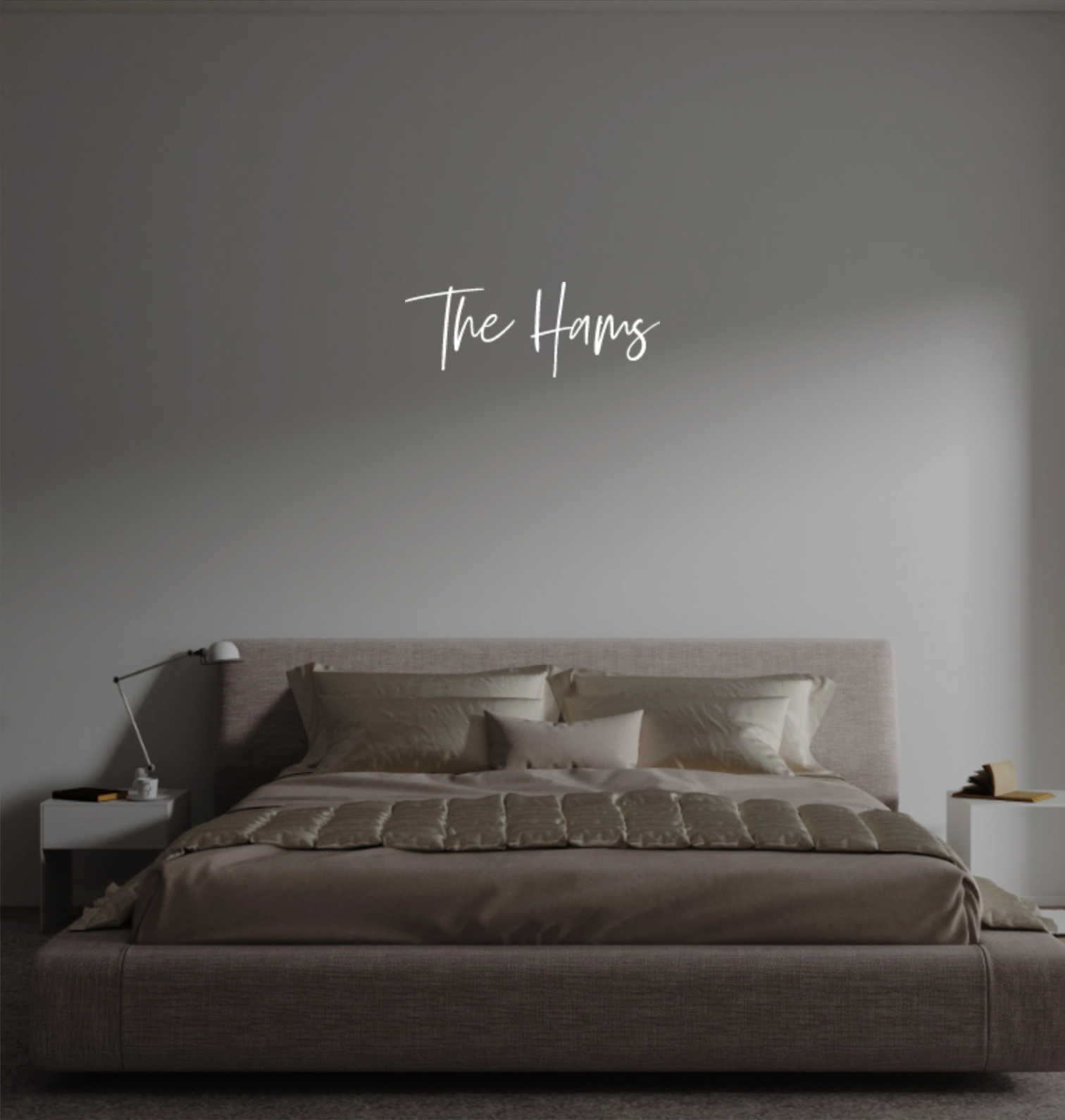 Custom text: The Hams