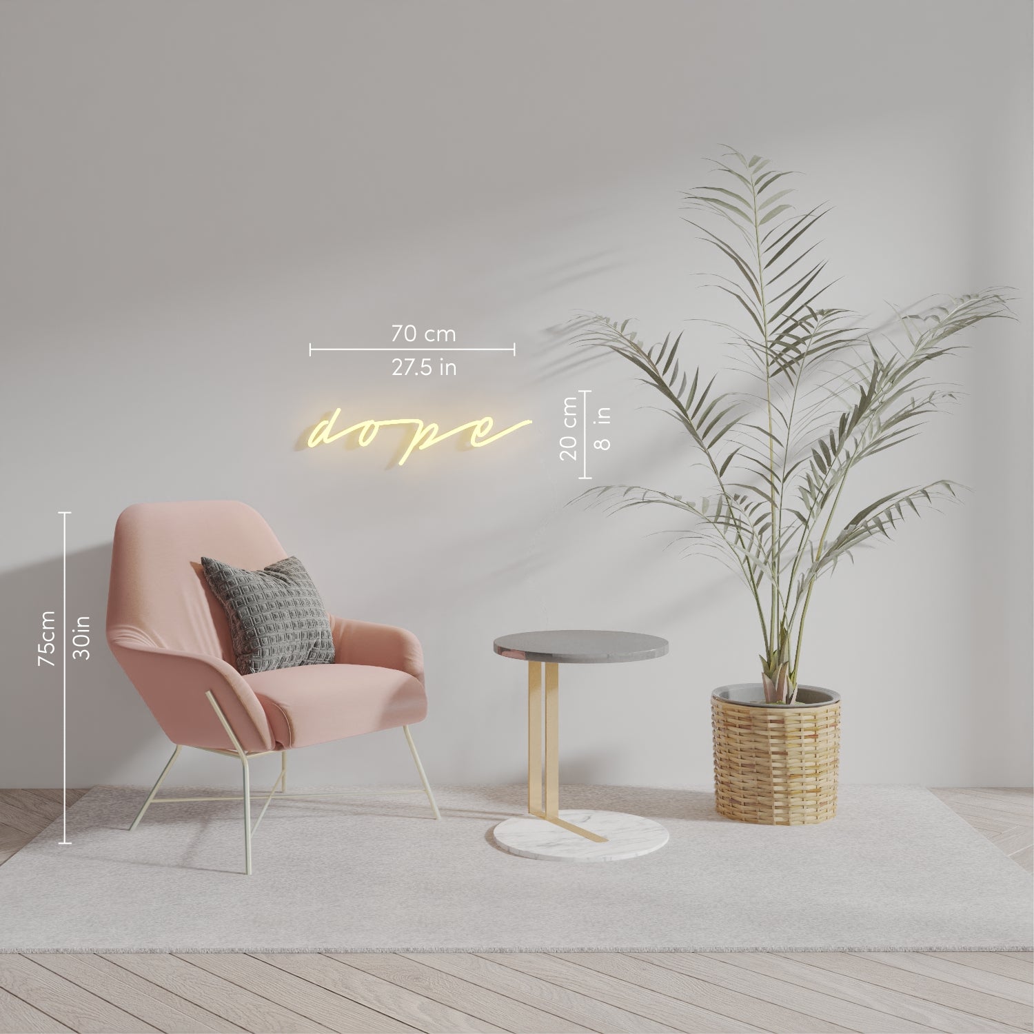 Dope - LED neon sign