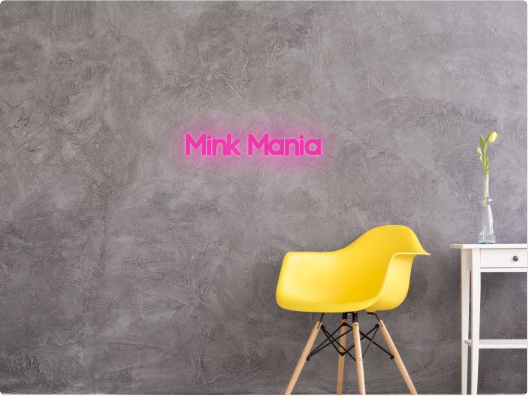 Custom text: Mink Mania