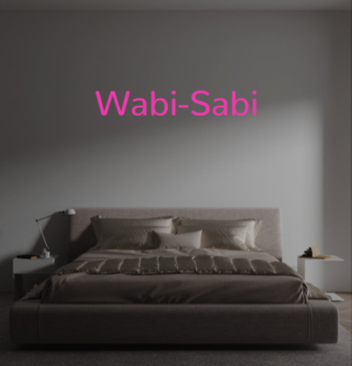 Custom text: Wabi-Sabi