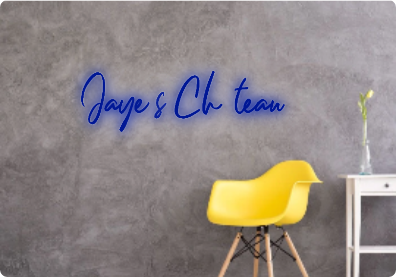 Custom text: Jaye’s Château