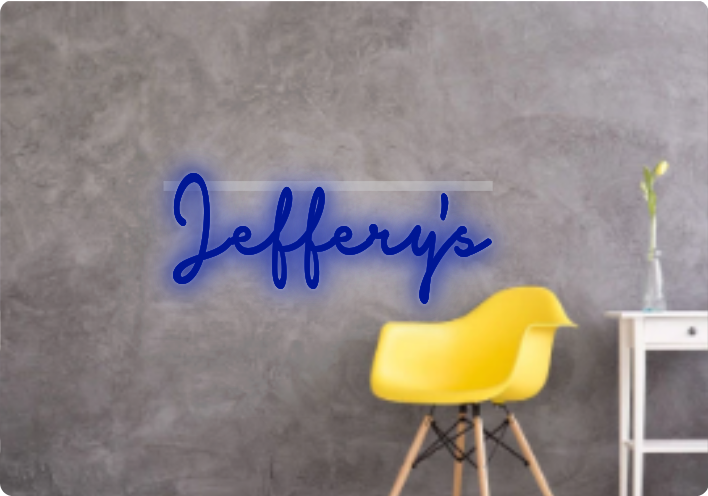 Custom text: Jeffery