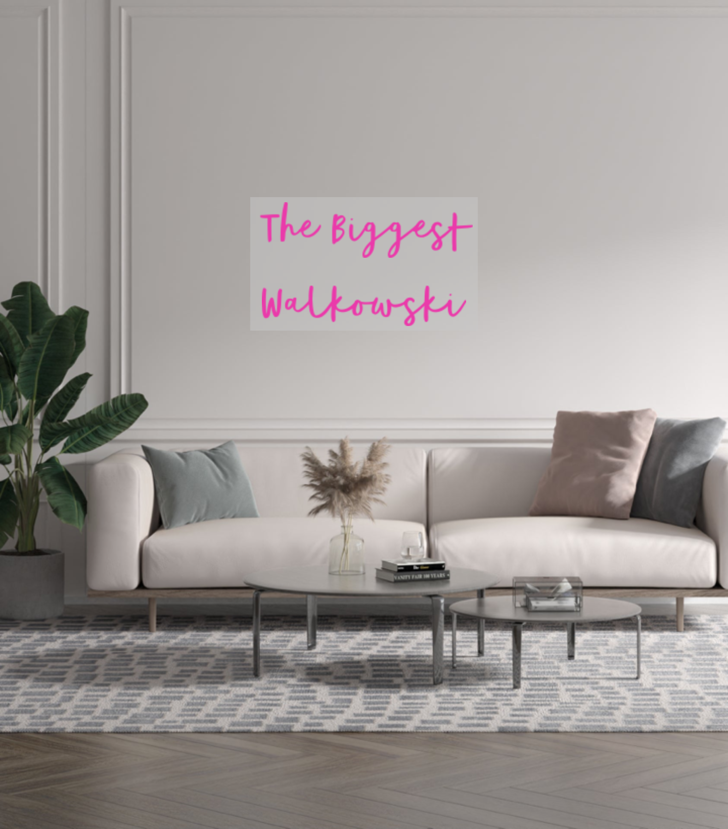 Custom text: The Biggest
Walkowski - YELLOWPOP USA