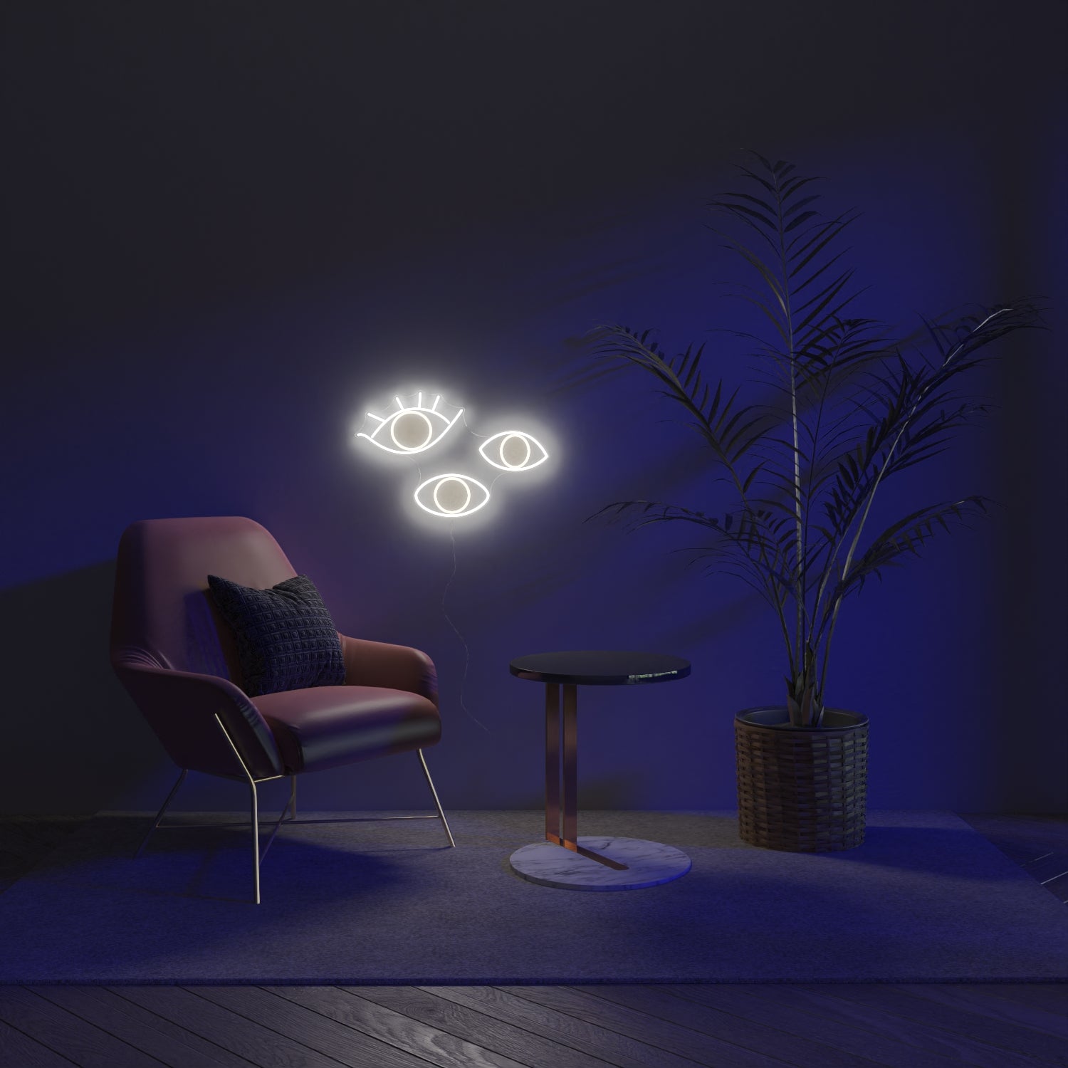 Eye See You by Bobby Berk, LED neon sign