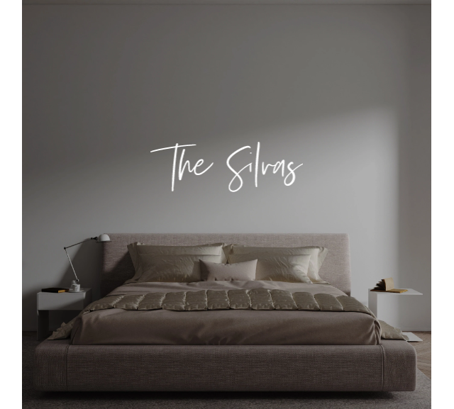 Custom text: The Silvas