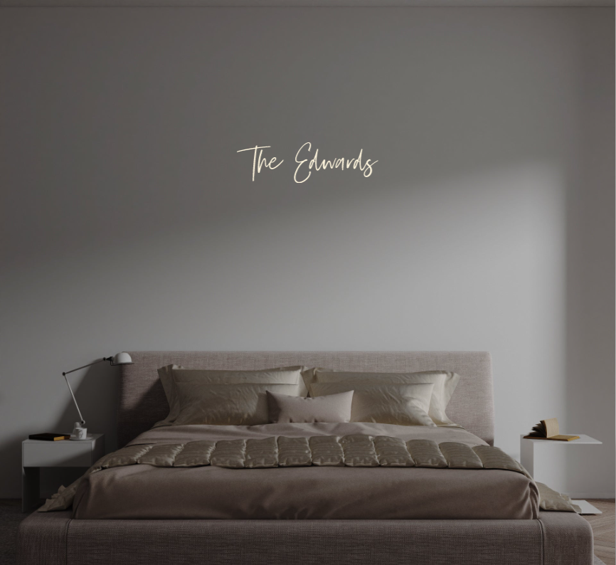 Custom text: The Edwards