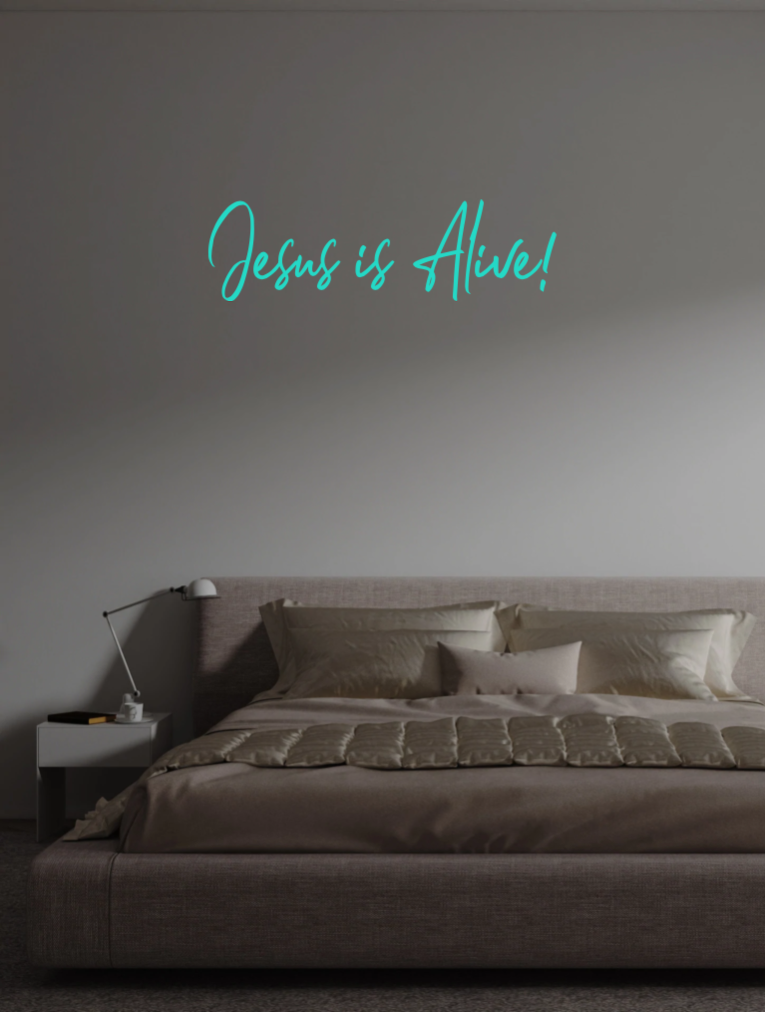 Custom text: Jesus is Alive!