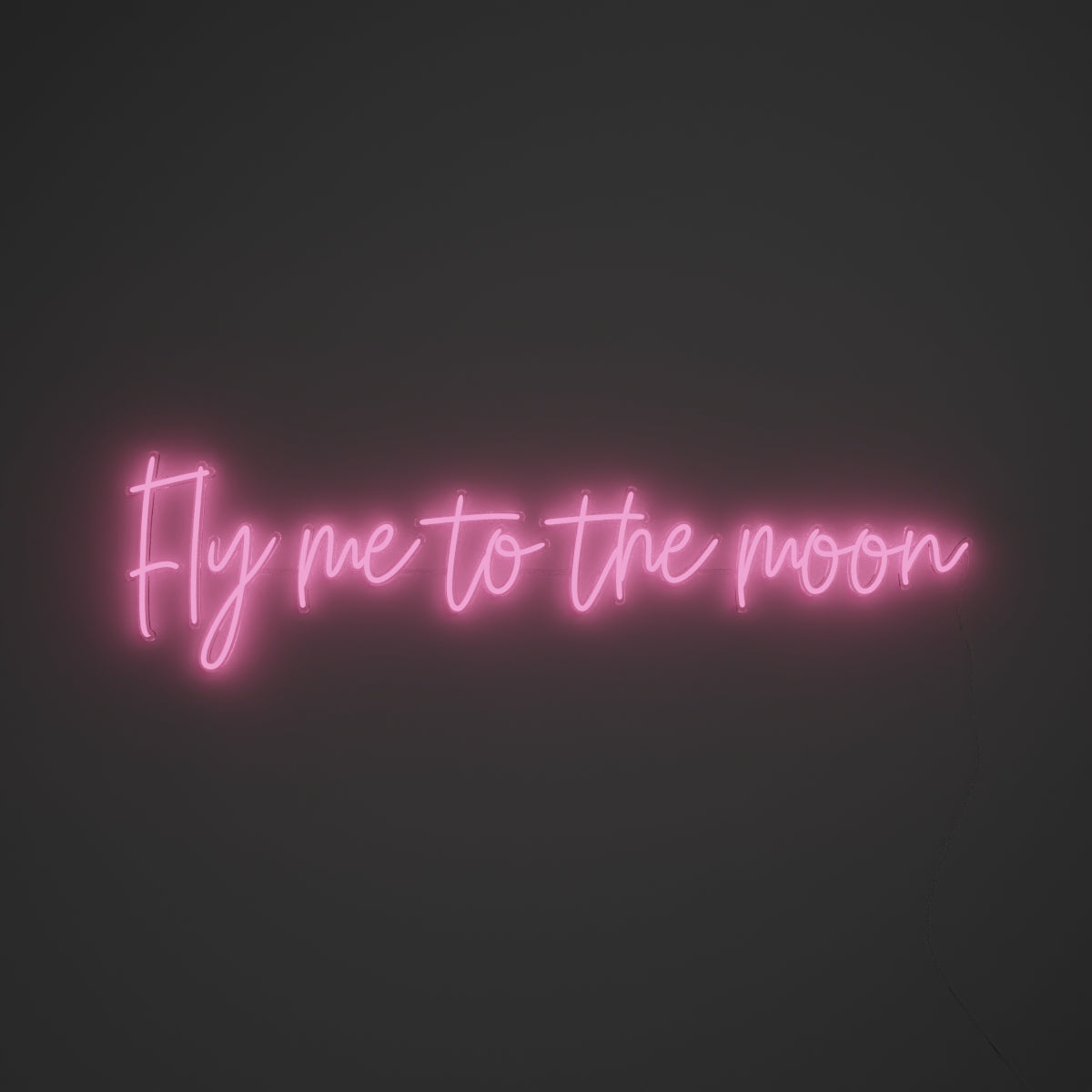 Fly me to the moon - LEDネオンサイン