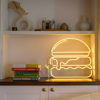 Gold Burger, LED Neon Sign