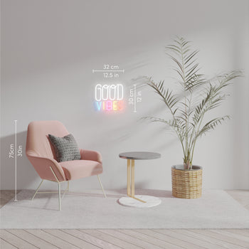 Good Vibes by Joanna Behar - LED Neon Sign