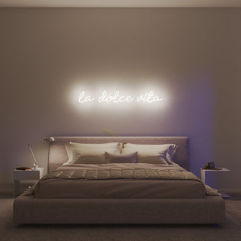 La dolce vita - LED neon sign