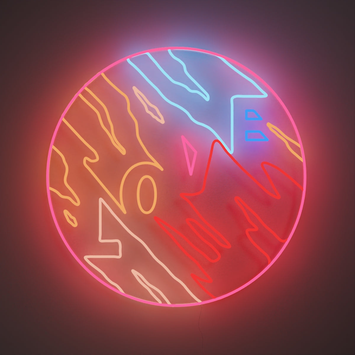 CeizerのLove、LEDネオンサイン