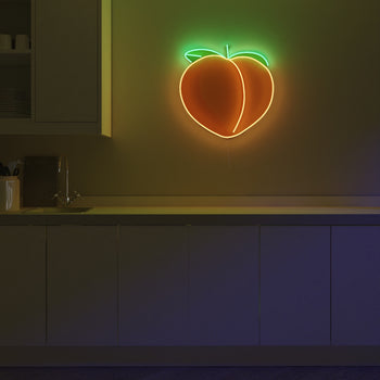 Peachy - LED neon sign